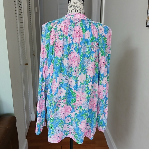 Lilly Pulitzer Elsa Silk Top - Picture 6 of 9